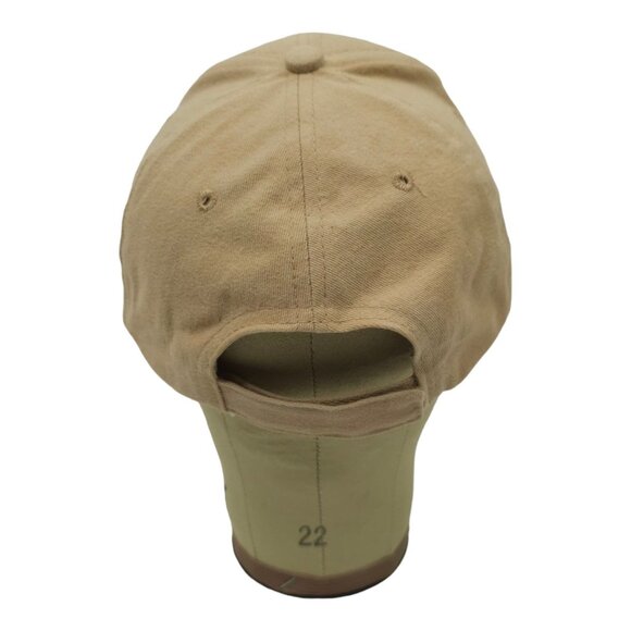 Miller Lite Embroidered Logo Khaki Strapback Cap Trucker Baseball Hat Beer Acme - Picture 6 of 15